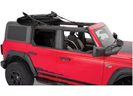 Bestop Skyrider Retractable Soft Top for 4-Door Hardtop Models – Black Diamond