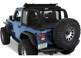 Bestop Halftop Soft Top for 2-Door Wrangler JL – Black Diamond