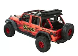 Bestop Trektop Ultra Slantback Soft Top for Wrangler JL Unlimited – Black Twill