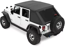 Bestop Inc. 07-18 jeep wrangler jk ascent top 4dr black (new style trektop nx)