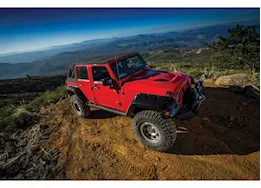 Bestop Trektop Slantback Soft Top for Wrangler JK Unlimited – Black Twill