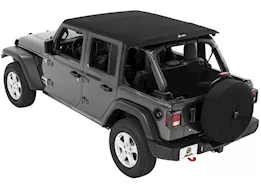 Bestop Trektop Slantback Soft Top for Wrangler JL Unlimited – Black Twill