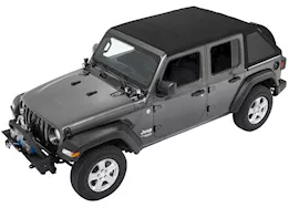 Bestop Trektop Slantback Soft Top for Wrangler JL Unlimited – Black Twill