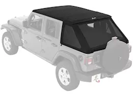 Bestop Trektop Slantback Soft Top for Wrangler JL Unlimited – Black Twill