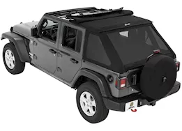 Bestop Trektop Slantback Soft Top for Wrangler JL Unlimited – Black Diamond