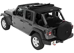 Bestop Trektop Slantback Soft Top for Wrangler JL Unlimited – Black Diamond