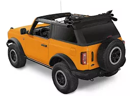 Bestop Trektop Slantback Soft Top for 2-Door Models – Black Diamond