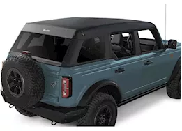 Bestop Trektop Slantback Soft Top for 4-Door Models – Black Twill