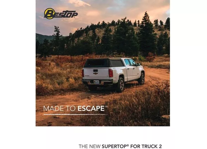 Bestop Inc. 15-c ford f-150; for 5.5 ft. bed supertop for truck 2 black diamond