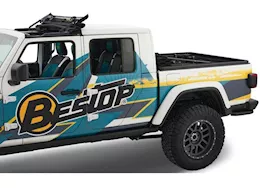 Bestop Inc. 20-c jeep gladiator supertop for truck 2; black diamond