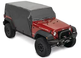 Bestop All-Weather Trail Cover for Jeep Wrangler JK & JL Unlimited with Hard Top or Supertop