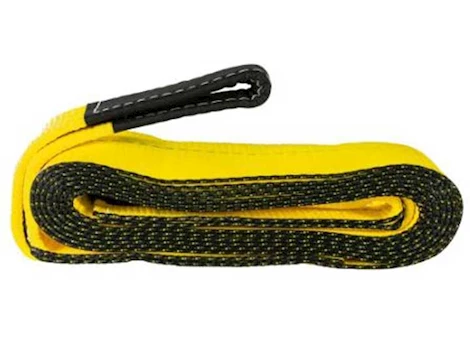 Bulletproof Hitches BULLETPROOF EXTREME DUTY 4IN TOW STRAP-YELLOW