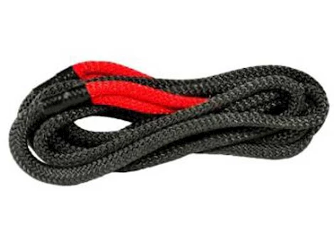Bulletproof Hitches BULLETPROOF LIGHT DUTY 1/2IN X 20FT KINETIC RECOVERY ROPE-BLACK