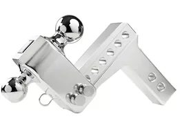 Bulletproof Hitches 2.0" aluminum medium duty 4" drop/rise hitch