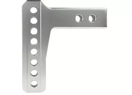 Bulletproof Hitches 2.0" aluminum medium duty 4" drop/rise hitch