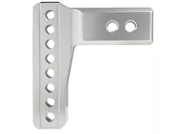 Bulletproof Hitches 2.5" aluminum medium duty 4" drop/rise hitch