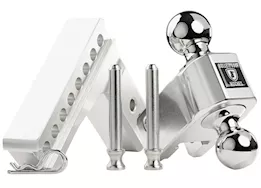 Bulletproof Hitches 2.5" aluminum medium duty 4" drop/rise hitch