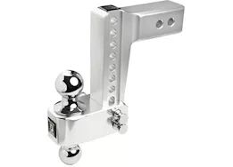 Bulletproof Hitches 2.5" aluminum medium duty 6" drop/rise hitch