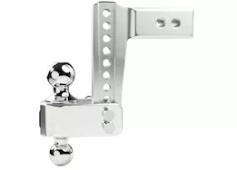 Bulletproof Hitches 2.5" aluminum medium duty 6" drop/rise hitch