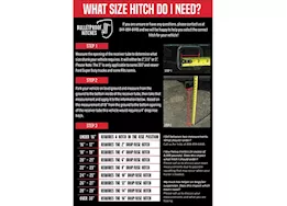 Bulletproof Hitches 2.5" aluminum medium duty 6" drop/rise hitch