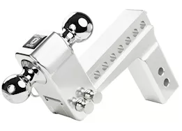 Bulletproof Hitches 2.5" aluminum medium duty 6" drop/rise hitch
