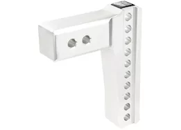 Bulletproof Hitches 2.5" aluminum medium duty 6" drop/rise hitch