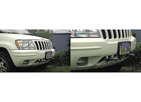 Blue Ox 99-03 grand cherokee 17x20in baseplate w/removable tabs Main Image