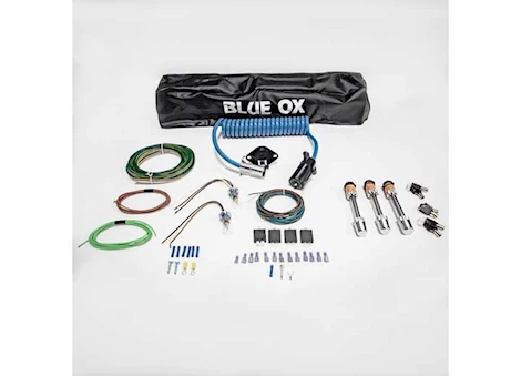 Blue Ox TOWING ACCESSORY KIT, 7 TO 6 COILED ELECTRICAL CABEL