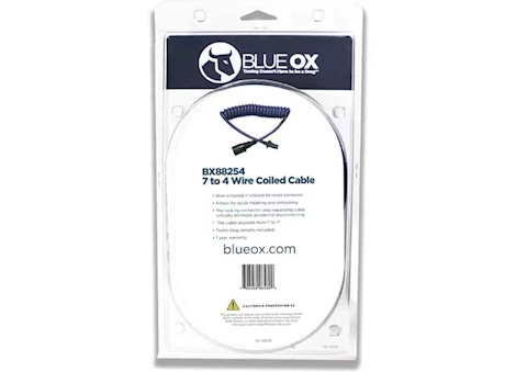 Blue Ox 7 TO 4 COILED ELECTRICAL CABLE