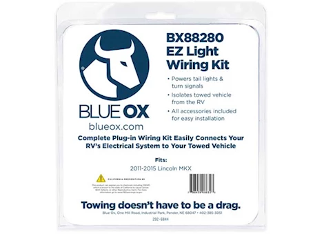 Blue Ox 11-15 LINCOLN MKX EZ LIGHT WIRING HARNESS