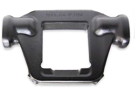 Blue Ox MUD FLAP 3IN CENTER HUB BLACK