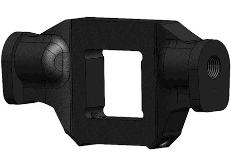 Blue Ox Mud flap bracket 2in center hub Main Image