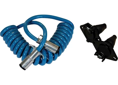 Blue Ox Coiled Electric Cable Main Image