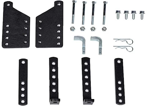 Blue Ox Trackpro/2-point l brackets with mounts, pair, kit Main Image