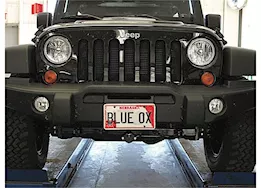 Blue Ox 12-13 wrangler unlimited mw3/moab(aev tubeless bpr )18x24 baseplate w/removable tabs