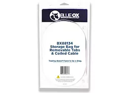 Blue Ox Attachment tab/coiled electrical cable vinyl storage bag