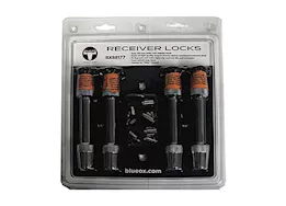 Blue Ox Receiver lock kit, (2) 1/2", (2) 5/8"