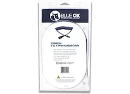 Blue Ox 7 to 4 coiled electrical cable