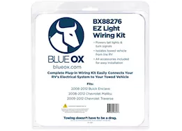 Blue Ox 08-12 enclave/08-12 malibu(excl ltz)/09-12 traverse ez light wiring harness