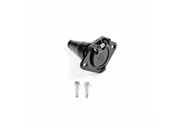 Blue Ox Kit, 6 pin connector, black plastic, single