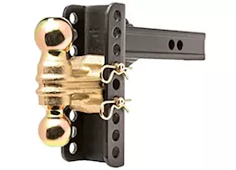 Blue Ox Drop hitch, 14k, 6in drop/rise, 2in receiver, 2in /2-5/16in