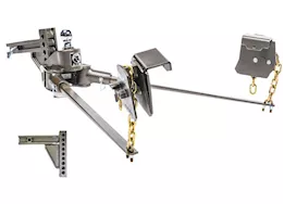 Blue Ox Swaypro wd hitch, 1,500lb tongue weight capacity, clamp-on latches, 2-1/2in receiver