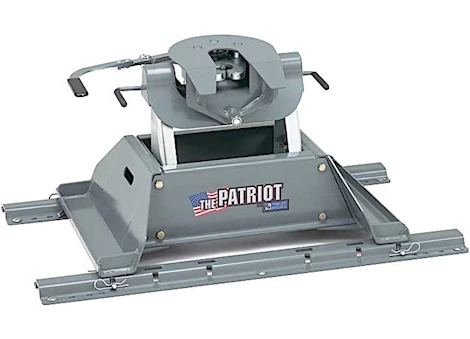 B & W Hitches Turnoverball 18K Patriot With Slider 5th Wheel - 12in slide/17-19in Height Main Image