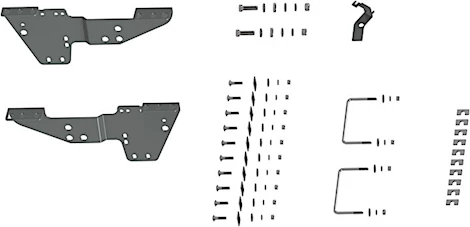 B & W Trailer Hitches 11-19 silverado/sierra 2500/3500 quick fit custom install bracket Main Image