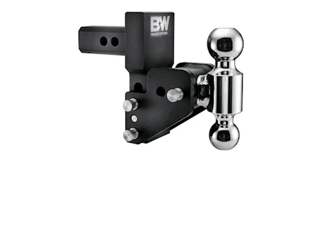 B & W Trailer Hitches BLACK TOW & STOW FOR GM MULTI-PRO TAILGATE 2IN HITCH  2 1/2IN DROP/3 1/2IN RISE DUAL BALL