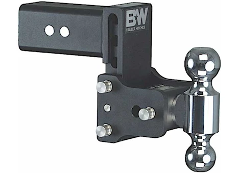 B & W Trailer Hitches CLASS V 3IN RECEIVER BLACK TOW & STOW 8IN MODEL 4.5IN DROP 4IN RISE 2 & 2 5/16IN BALLS
