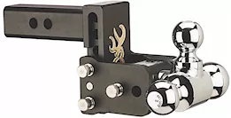 B & W Hitches Browning Edition Tow and Stow 6in Model 3in Drop 3.5in Rise 2 & 2 5/16 Ball