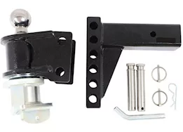 B & W Trailer Hitches (kit=wdhl4511+wdhh4502)continuum wd underslung coupler kit 16k 2.5in rec,2 5/16in ball 600-1600lb tw