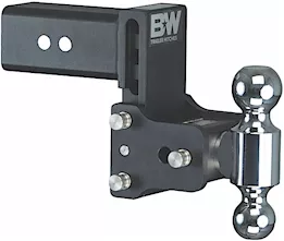 B & W Trailer Hitches Class v 3in receiver black tow & stow 8in model 4.5in drop 4in rise 2 & 2 5/16in balls