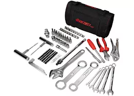 Boxo Tools Adventure motorcycle roll, 40pc adventure motorcycle tool kit